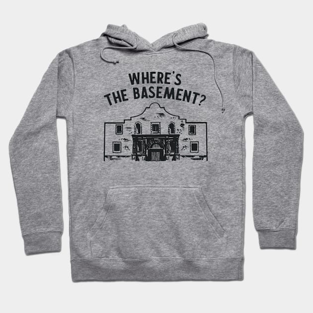 The Alamo Basement Hoodie by sombreroinc